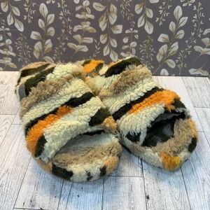 UGG ALL GENDER FLUFF YOU OLIVE CALI COLLAGE‎ SLIPPER MEN US 10 / EU 43 / UK 9